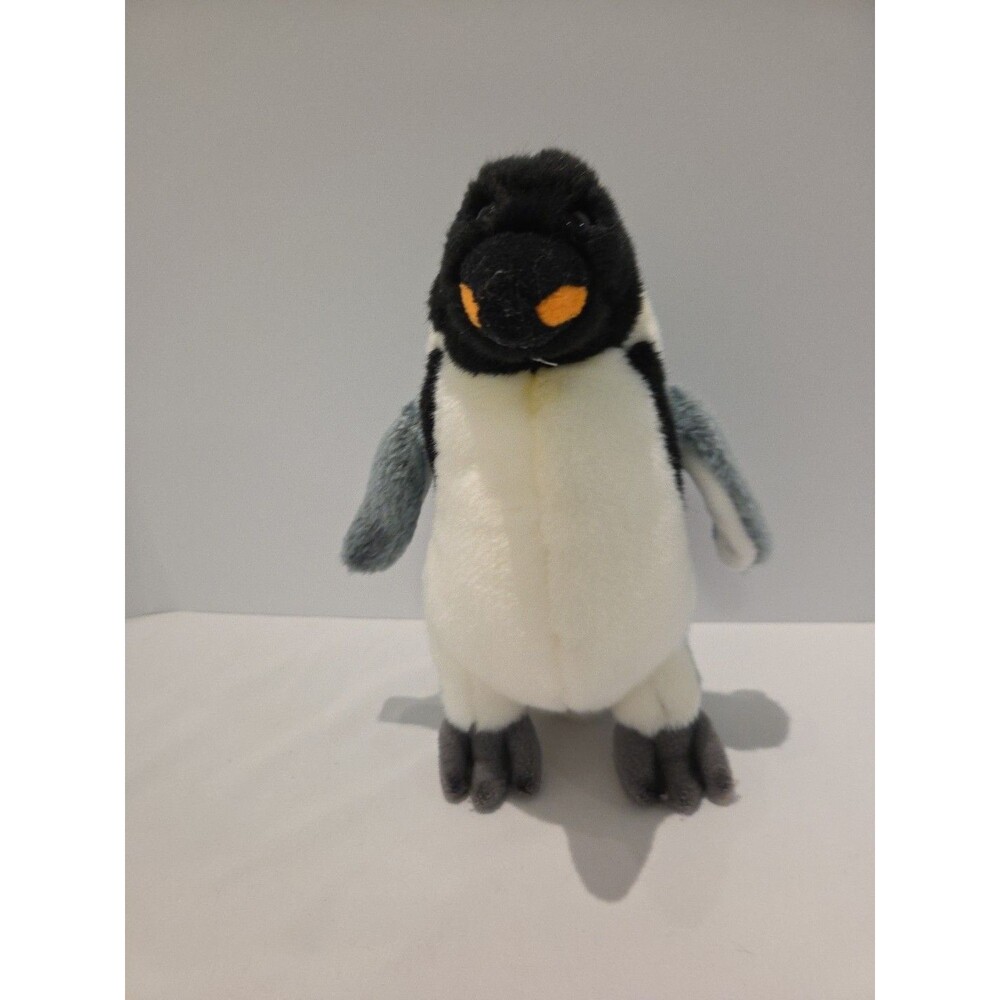 Gund Tux the Penguin 9" Plush Stuffed Toy #32058 Gray White Emperor